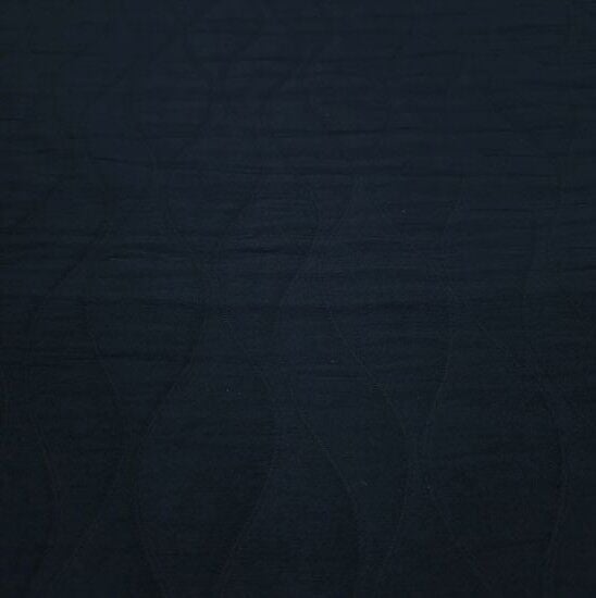 Giyimlik Kapitone Kumaş Damla Siyah