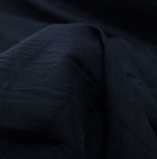 Giyimlik Kapitone Kumaş Damla Siyah