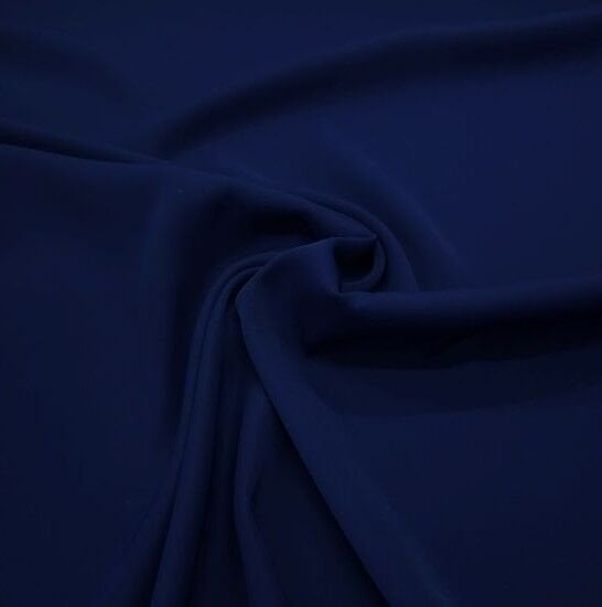 Mısır Krep Kumaş Lacivert