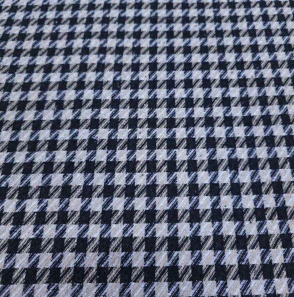 Kaz Ayağı Kumaş Siyah Kahverengi