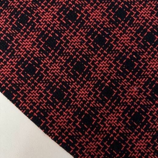 New Şanel Kumaş Kırmızı