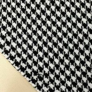 Kaz Ayağı Kumaş Siyah